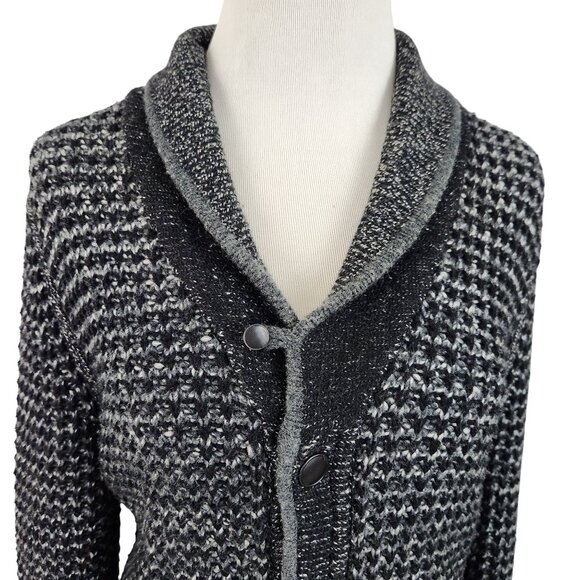Neiman Marcus Rag & Bone Target Sweater Men's Small Cardigan Knit Wool Blend - Picture 6 of 10